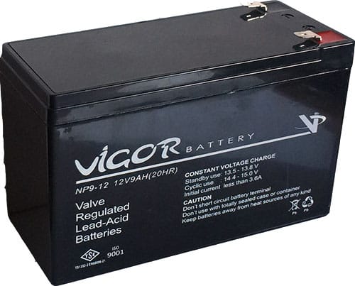 Vigor 12V 9Ah Kuru Akü