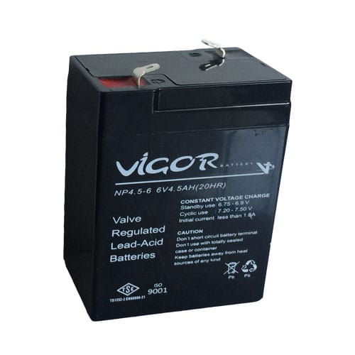 Vigor 6V 4.5Ah Kuru Akü